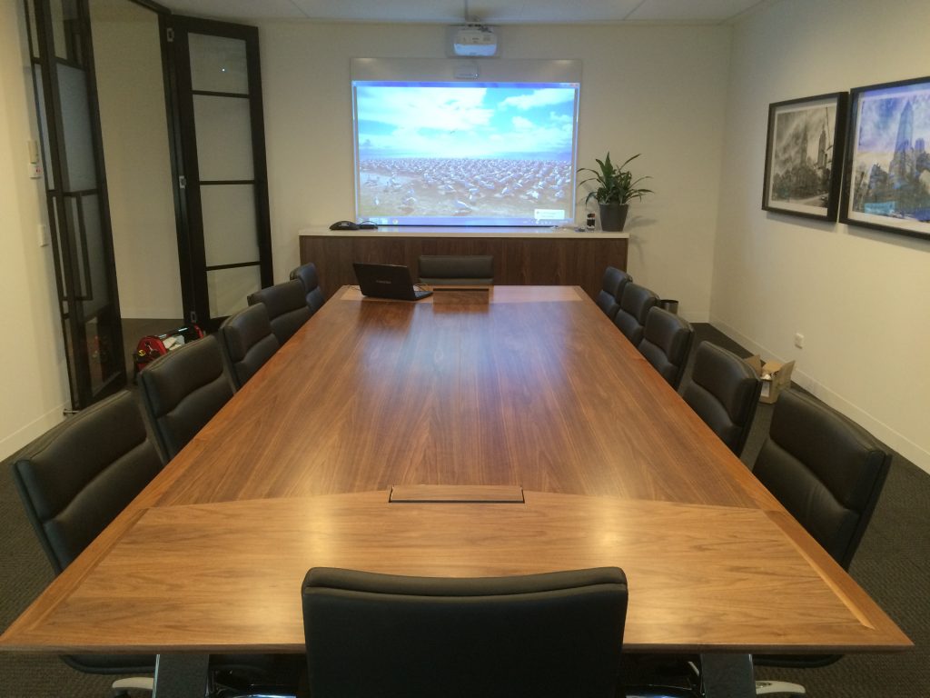 Projector Boardroom Installation |Business Melbourne CBD PC Audio Visual
