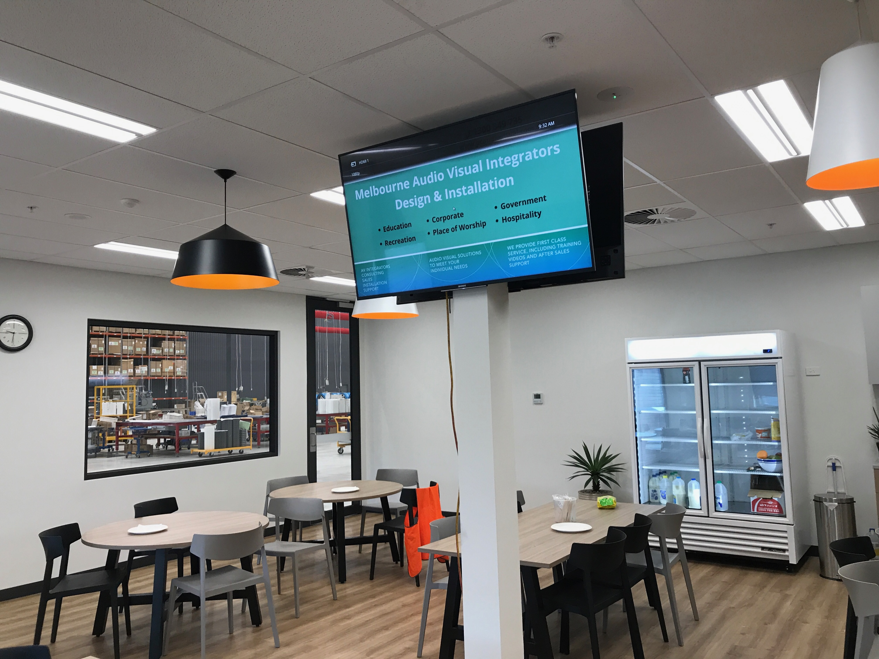 Screen Installation | Corporate Epping PC Audio Visual Melbourne
