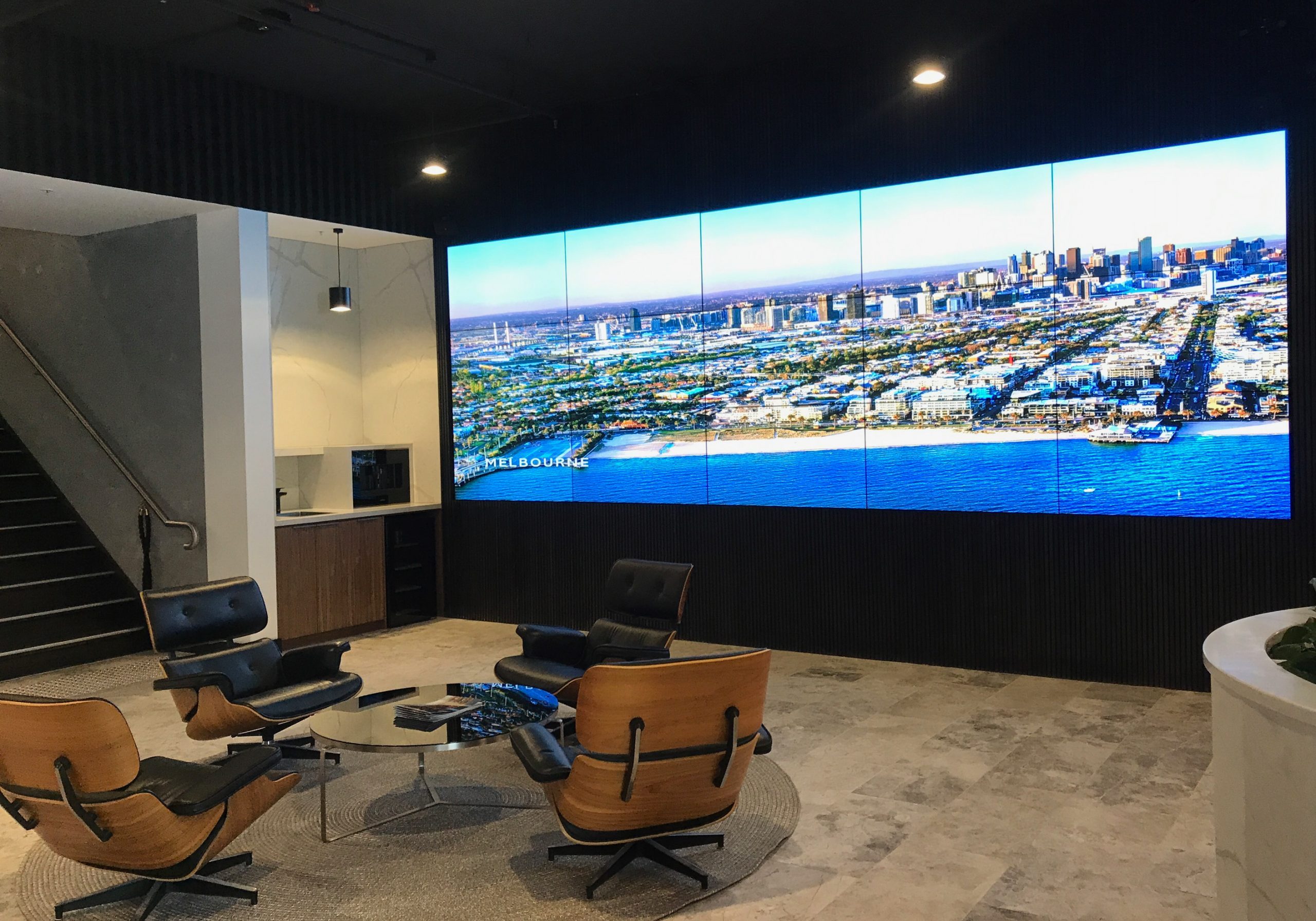 LED Screen Wall Installation | Corporate West Melbourne PC Audio Visual Melbourne