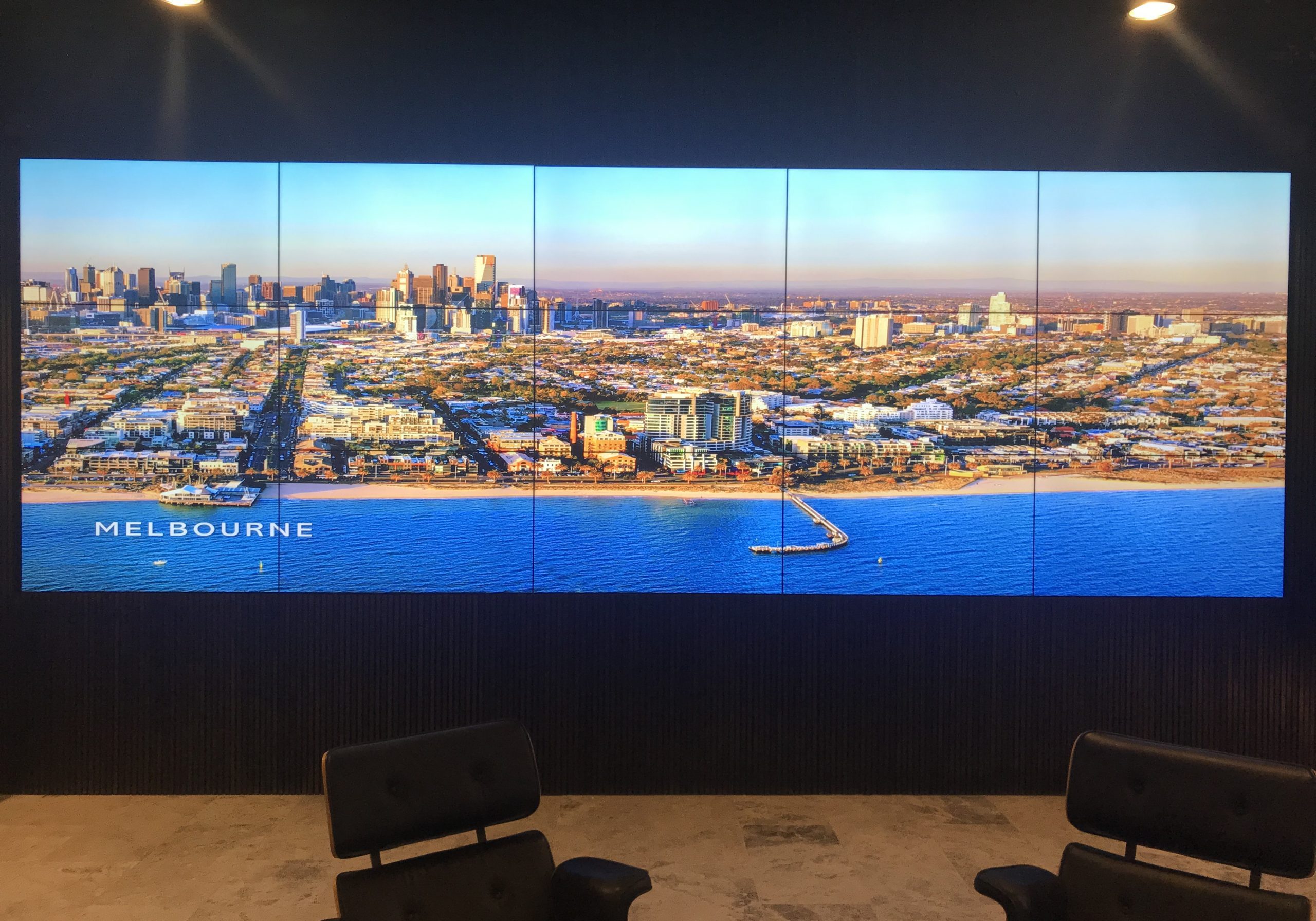 LED Screen Wall Installation | Corporate West Melbourne PC Audio Visual Melbourne