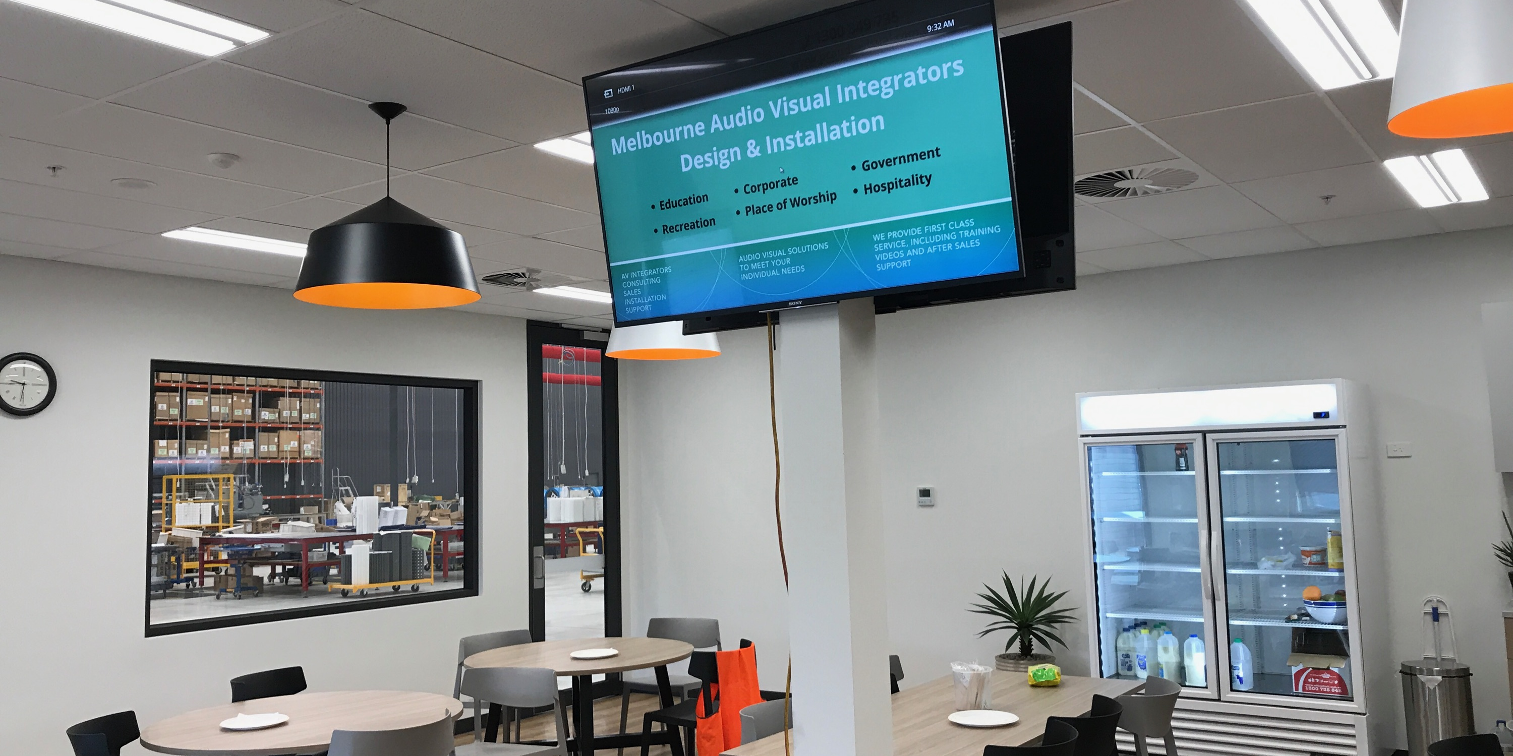 Screen Installation | Corporate Epping PC Audio Visual Melbourne